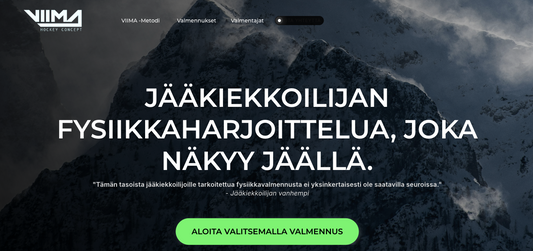 Viima Performance -sivu on avattu – yksilöllinen fysiikkavalmennus nyt helposti verkossa